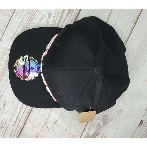 House Of Commons Premium Headwear Atlanta Embroidered %100 Cotton Snap Back Hat - Picture 9 of 12